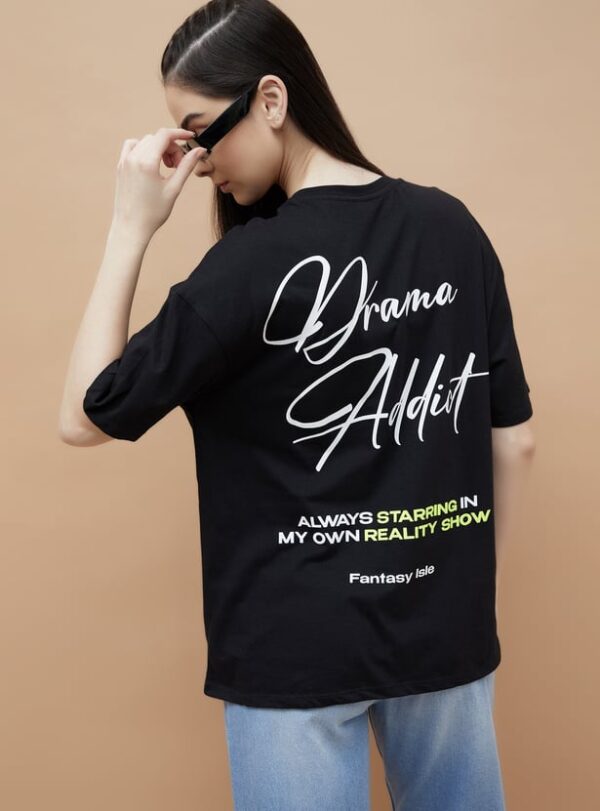 Typographic Back Print T-shirt