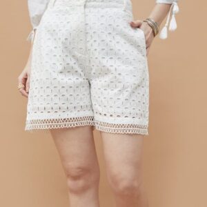Schiffli Shorts