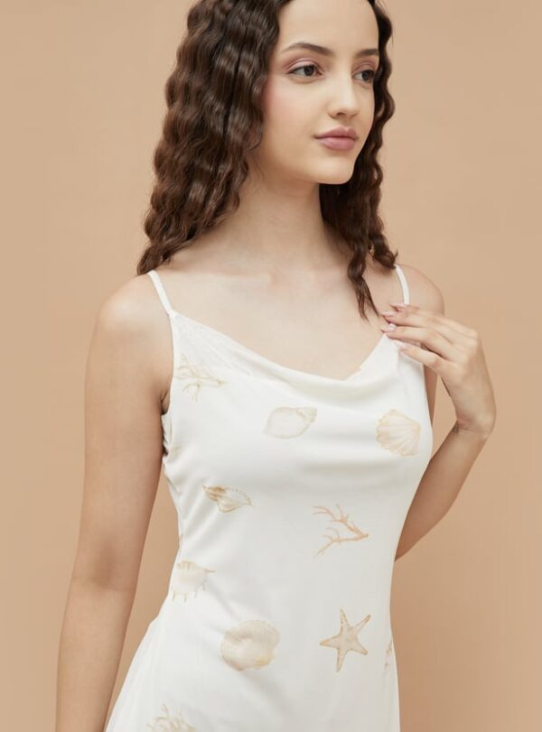 Printed Sheath Dress - Image 3