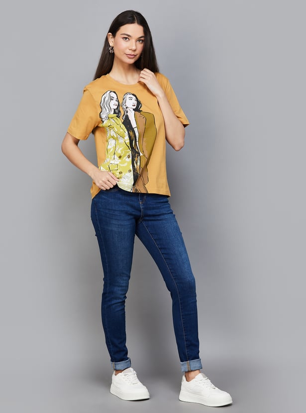 Graphic Print T-shirt - Image 2